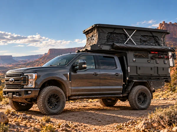 SUNHOMEE camper on a Ford F-250 / F-350 Super Duty